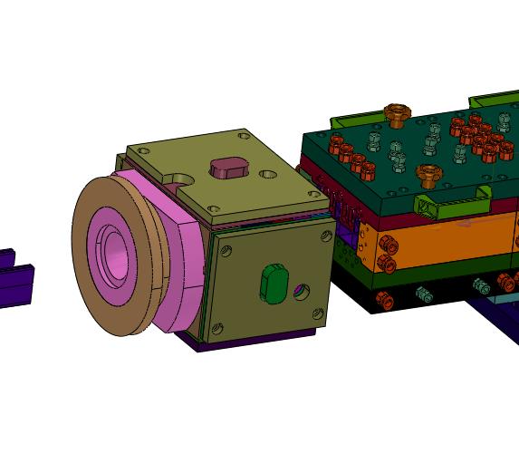 塑钢型材生产挤出模具