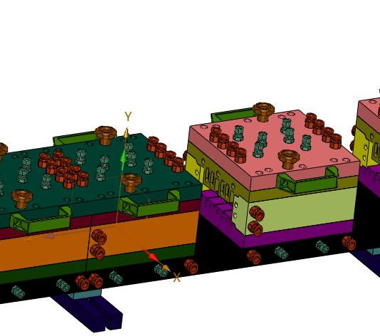 塑钢型材生产挤出模具