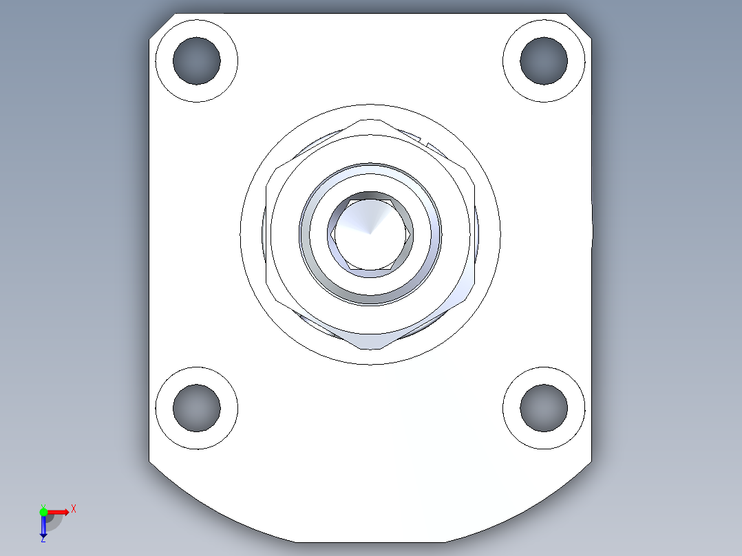 KOSMEKLT0480-SL-Y30多系列多零件图纸模型多系列多零件图纸模型俯视图