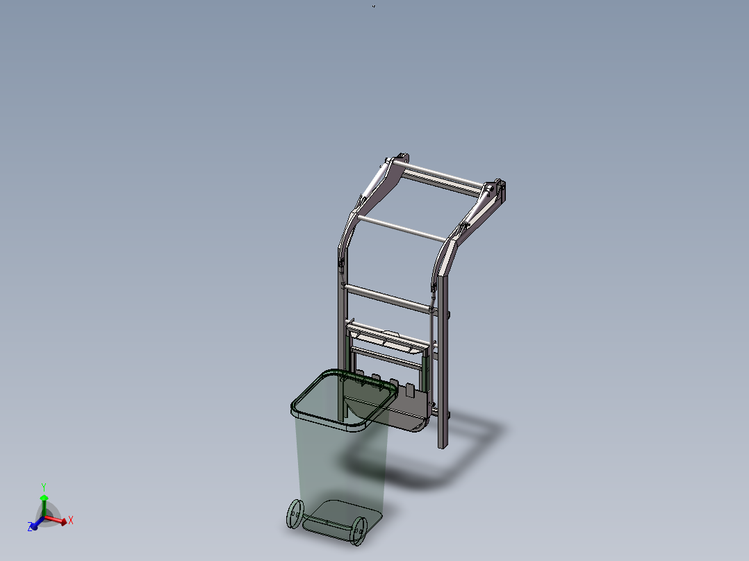 翻转机构装配体