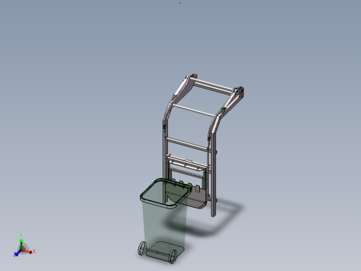 翻转机构装配体