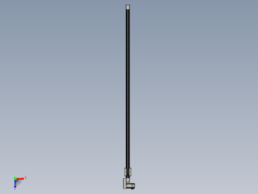 威洛博直线电机模组EB4-L40-S1800-BR-57-MS3俯视缩略图