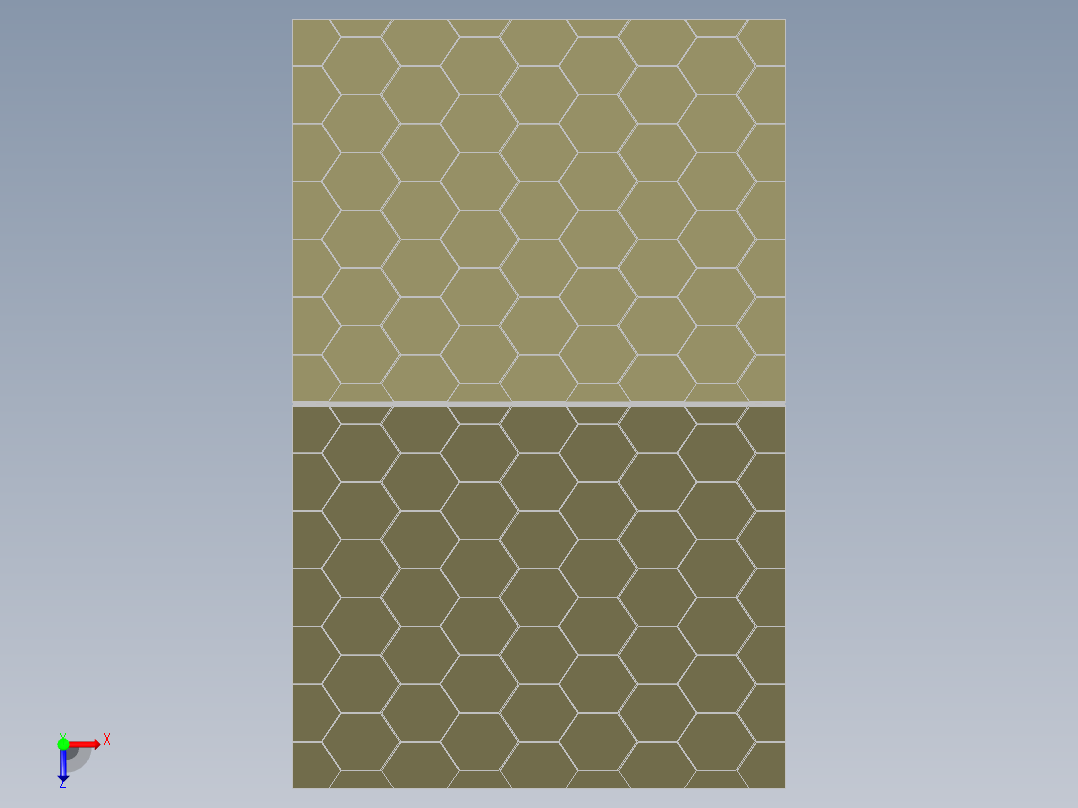 花园露台家具俯视图