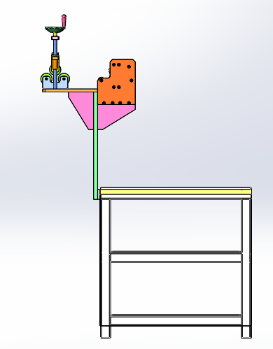 导向工装台（sw18可编辑+工程图）