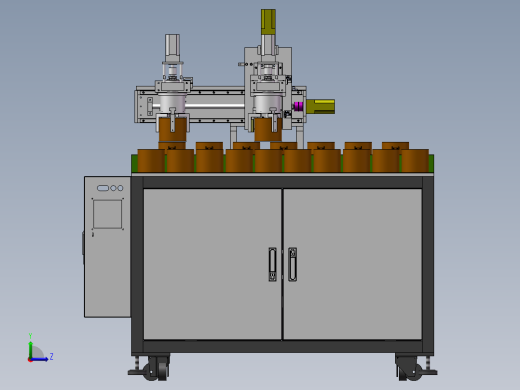 物料储存机sw18可编辑左视缩略图