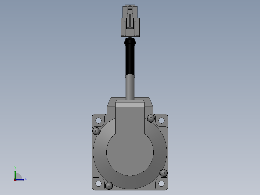 松下马达左视图