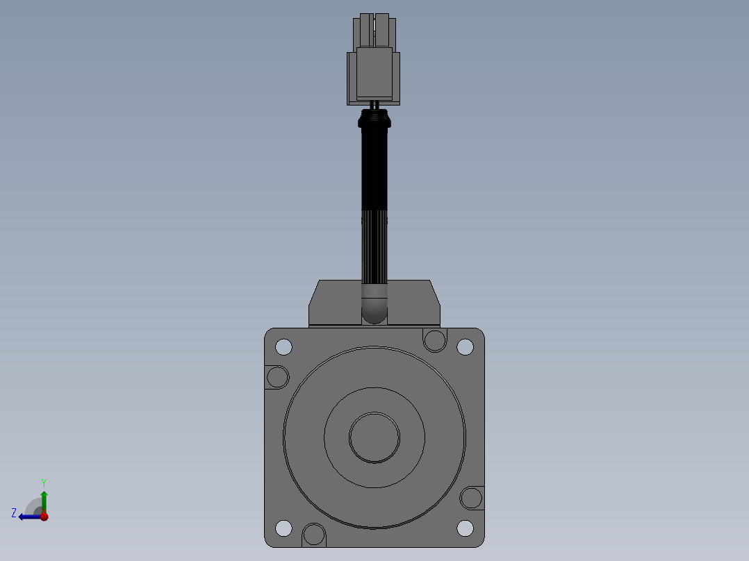 松下马达右视图