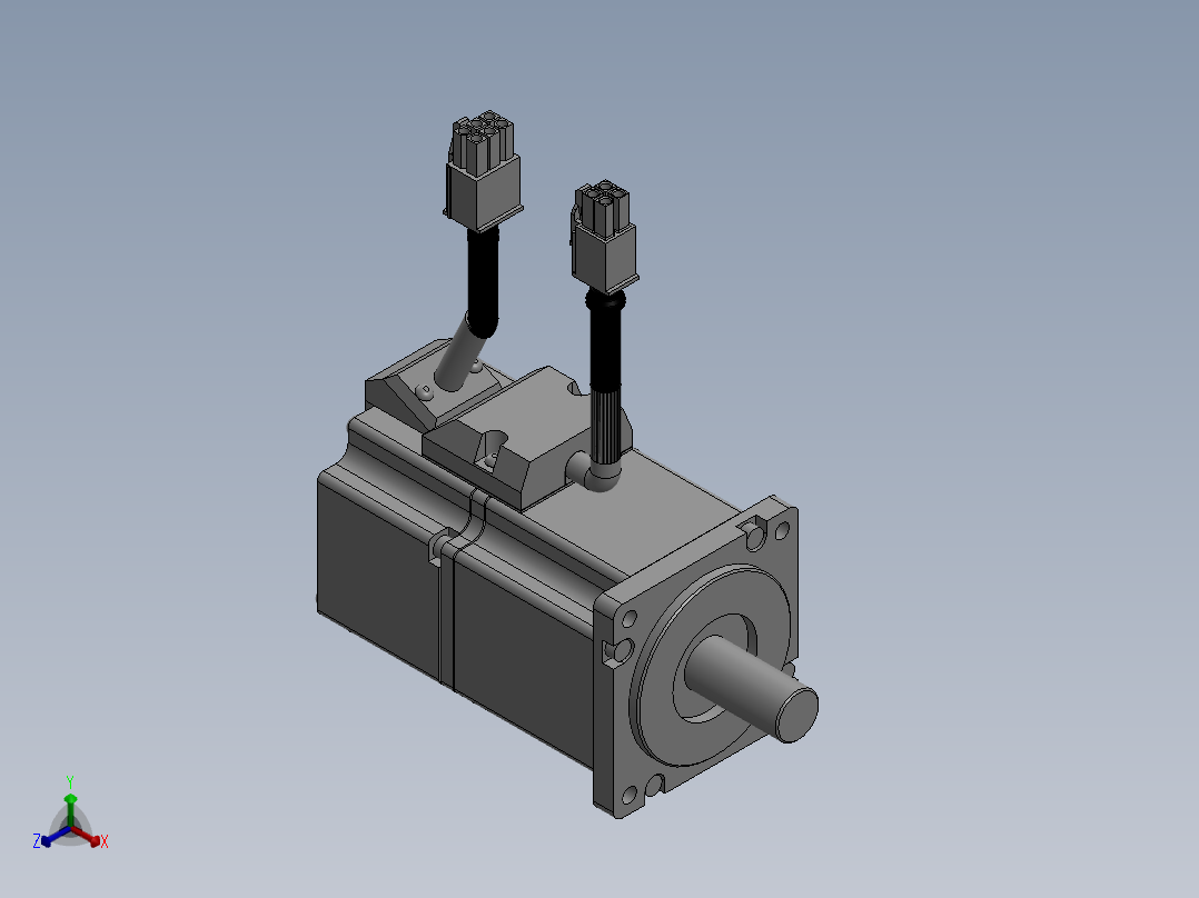 松下马达正等轴测图