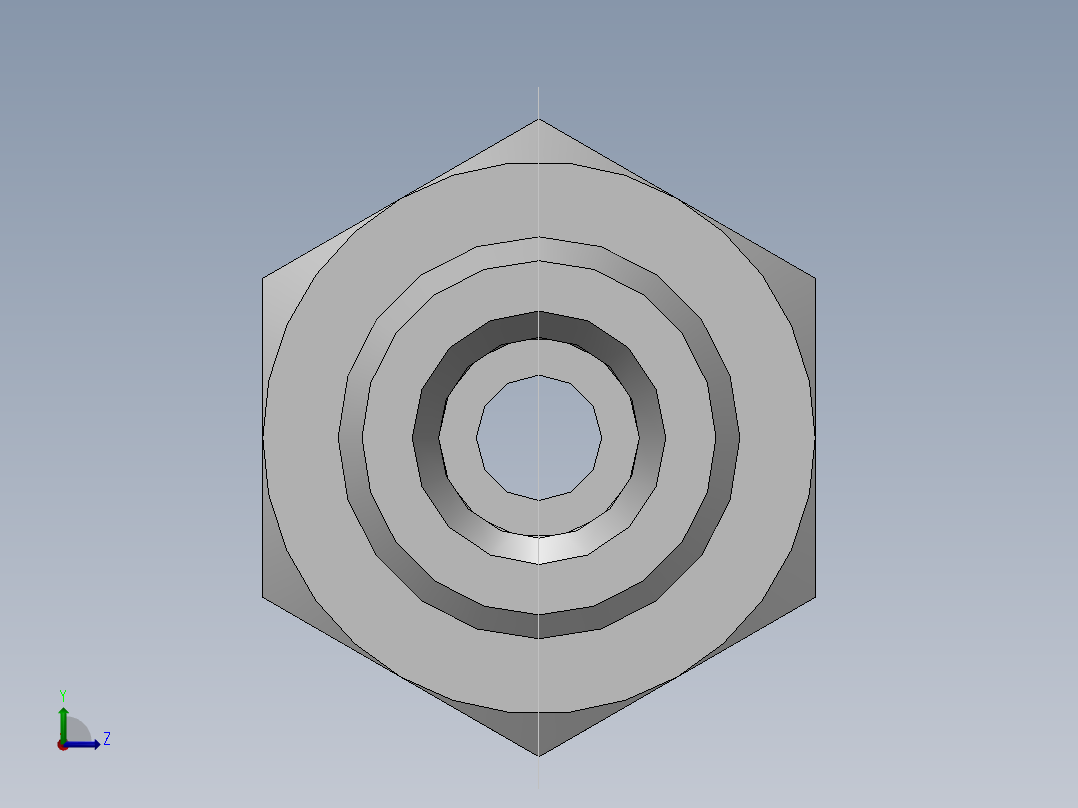 直通隔板接头、6D-16LN左视图