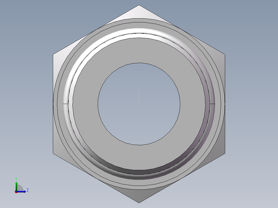 美制O圈密封接头、1DO-42-20左视图