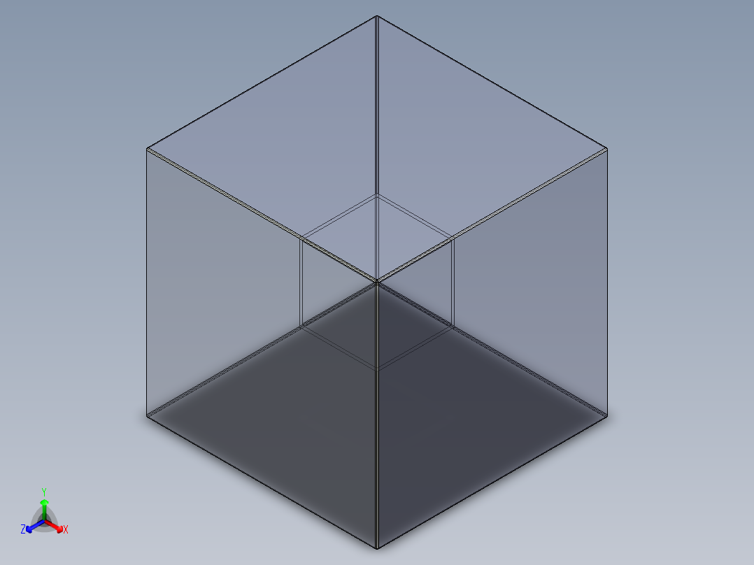 A0002549-超立方体正等轴测图