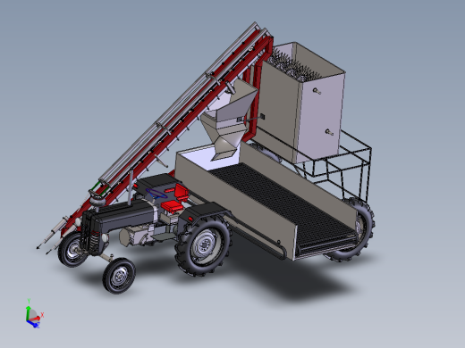 胡萝卜收割机犁田器以及割刀设计 含三维SW模型+CAD图纸+说明书