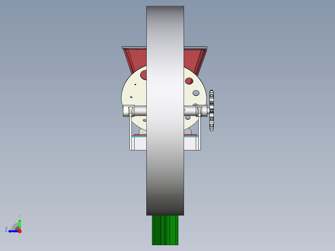 B3003631-播种机右视图