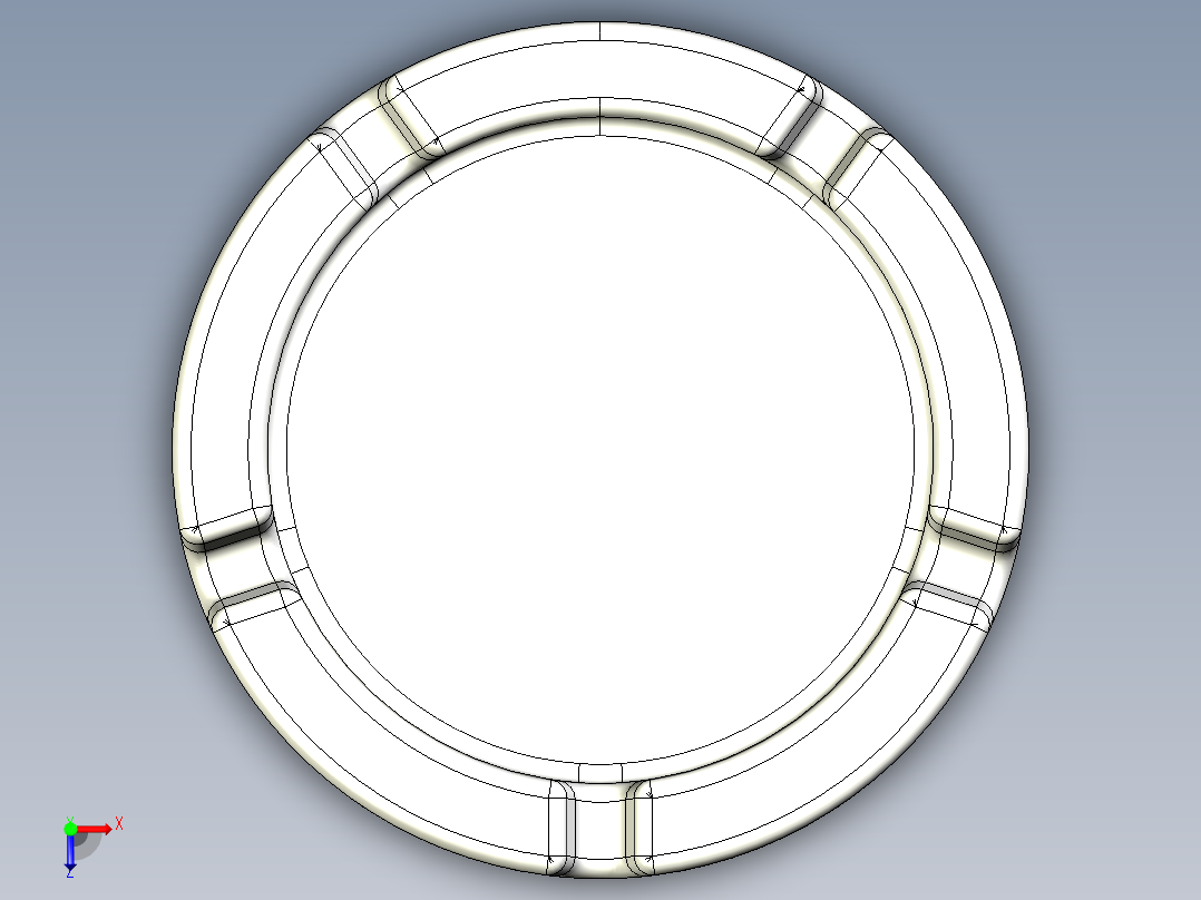 烟灰缸(12)俯视图