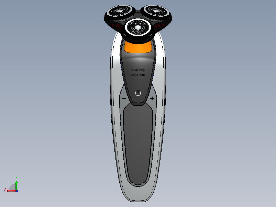 剃须刀、刮胡刀(9)后视图