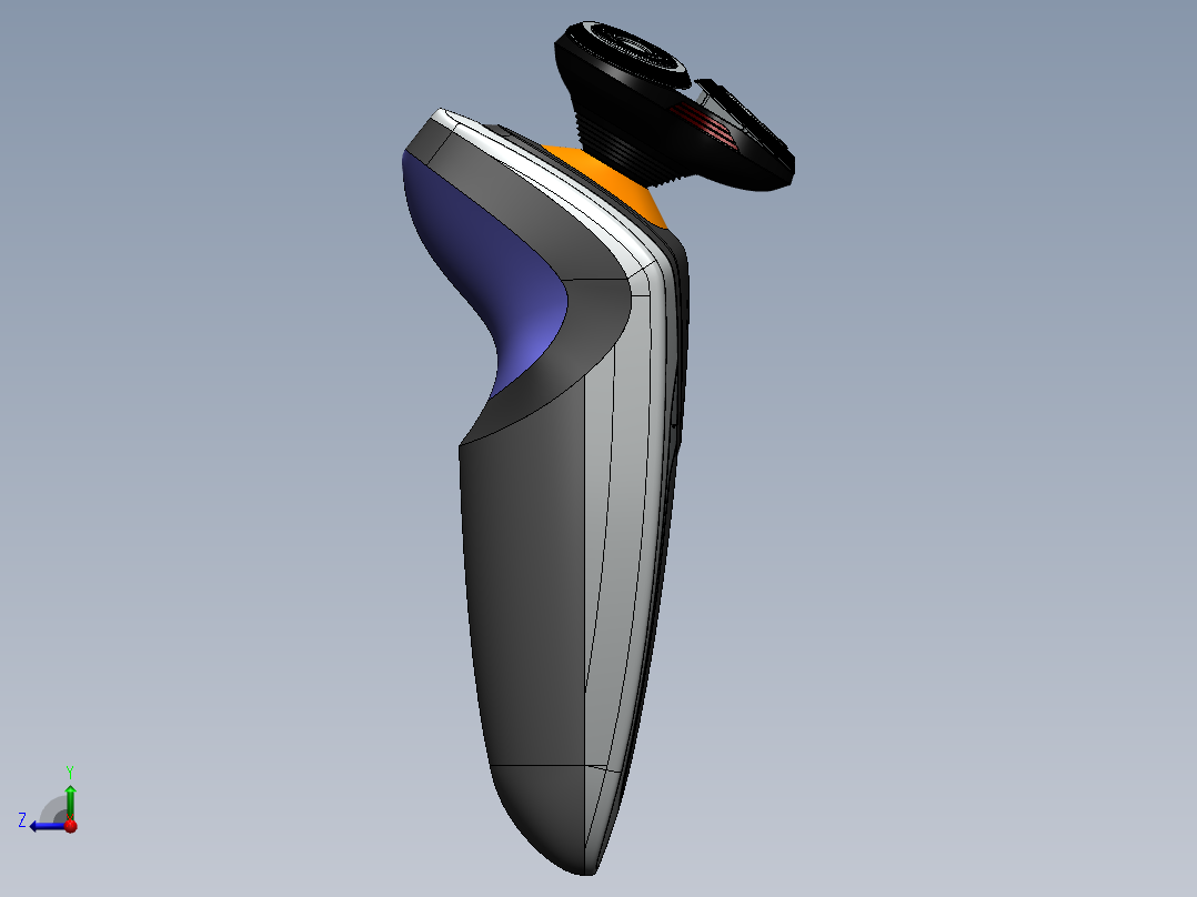 剃须刀、刮胡刀(9)右视图