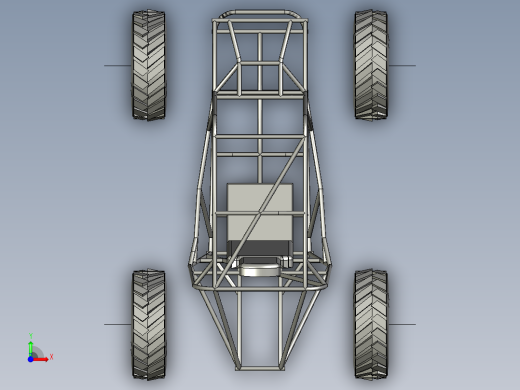 B3003920-单座全地形车卡丁车 ATV前视缩略图