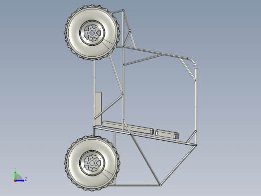 B3003920-单座全地形车卡丁车 ATV左视缩略图