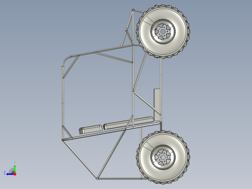 B3003920-单座全地形车卡丁车 ATV右视缩略图