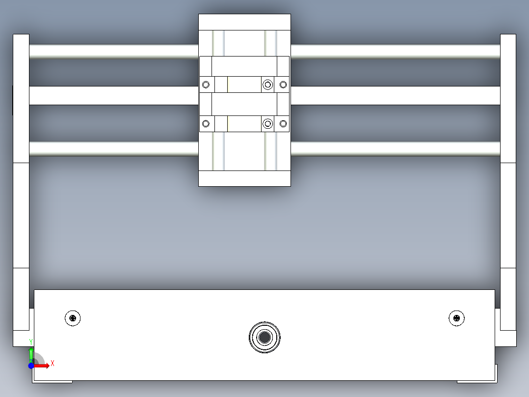 B2004436-CNC 数控铣床前视图