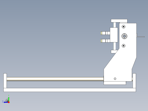 B2004436-CNC 数控铣床右视缩略图