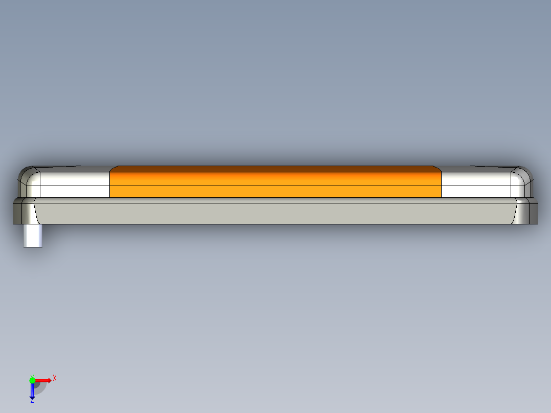 B2005139-组合尾灯俯视图
