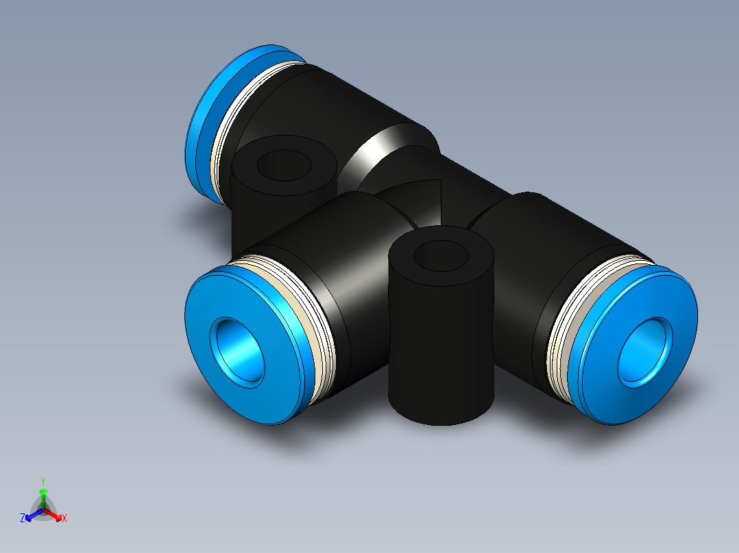 B3004447-快插气管接头连接器 QST-4