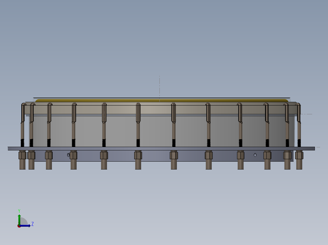 班日盆组装（WIP）左视图