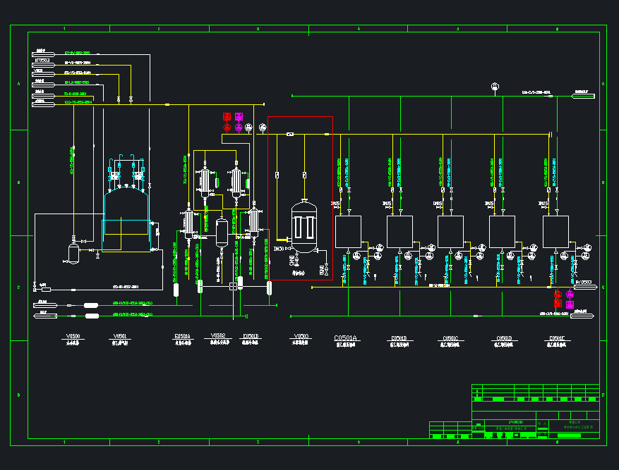 30万吨年聚氯乙烯工程精馏工艺流程图MF75
