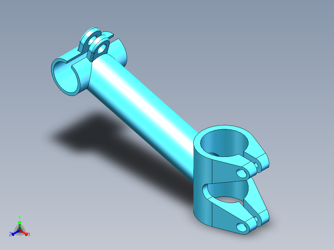 第9届练习题    3D09-M2- SW16正等轴测图