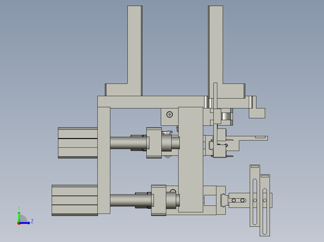 XX03-02-剥线剪线装配左视图