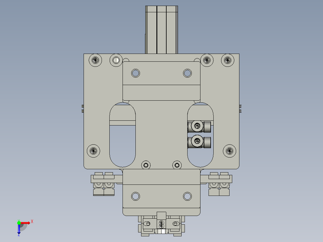XX03-02-剥线剪线装配俯视图