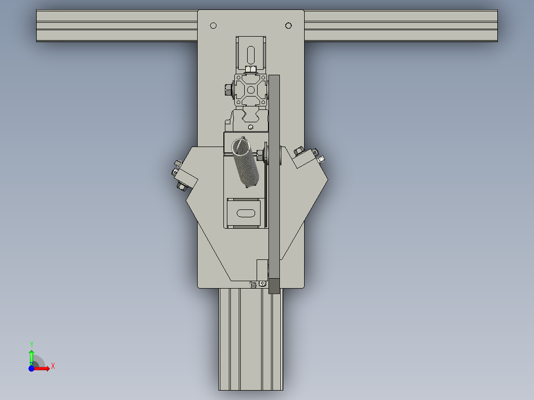 柑开皮取肉方法及设备前视图