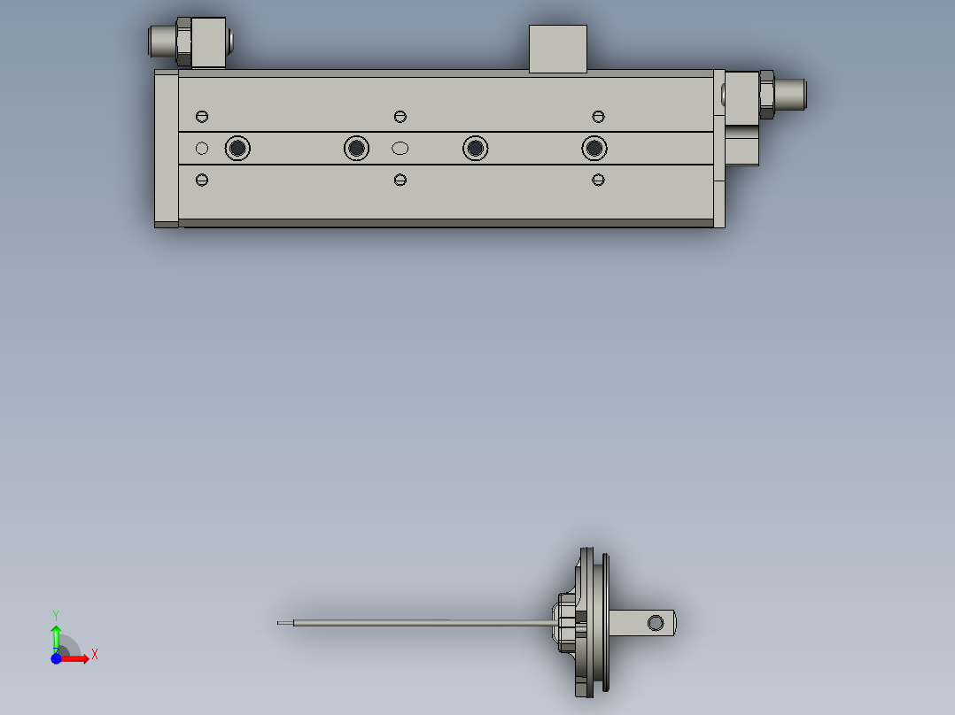 XMGDGZA030200转轴机械手前视图