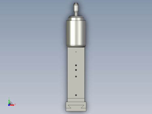 通孔装配体前视缩略图