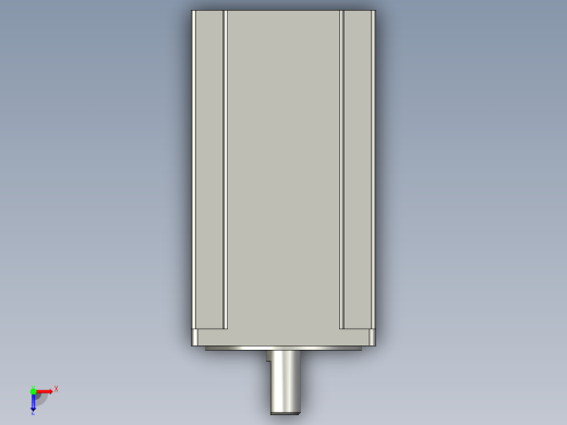 86HS120步进电机俯视缩略图