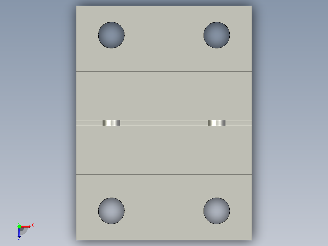 LJ-CJ-00固定夹RCJ06-D25怡和达俯视图