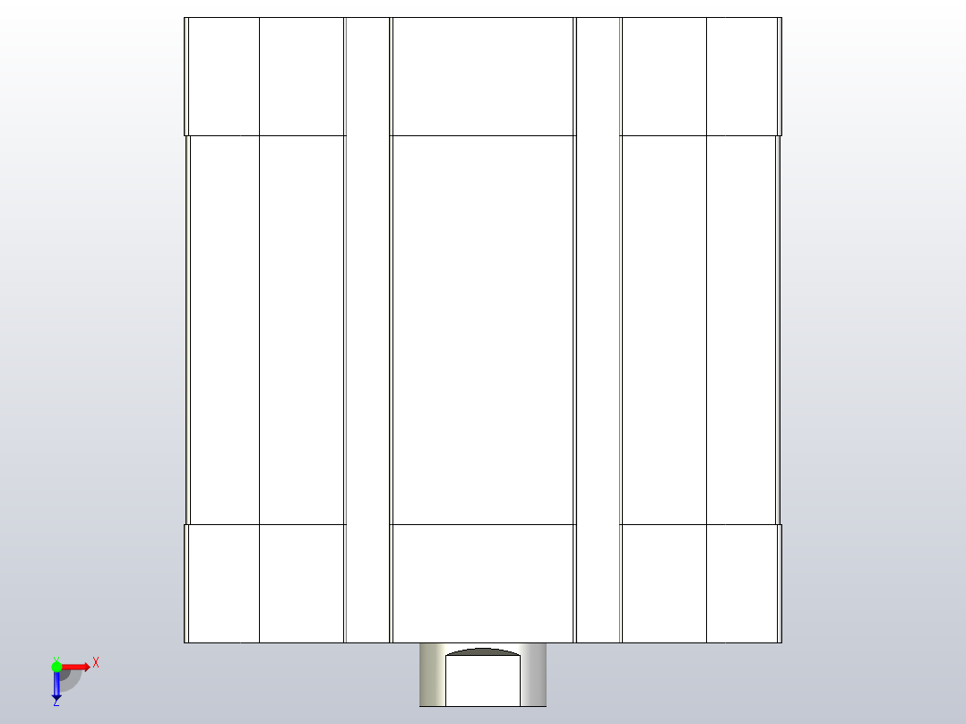 FESTO气缸ADN-63-30-I-PPS-A---_asm_0_俯视图