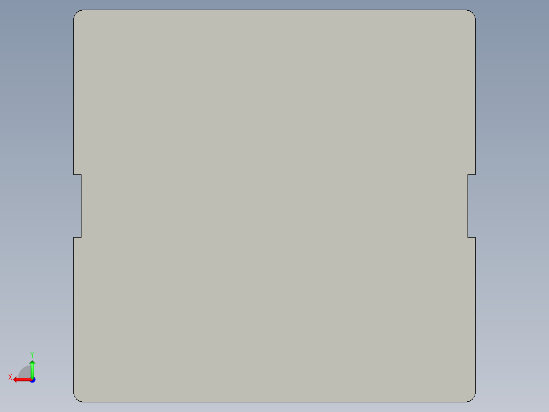 PCB线路板载板整体后视图
