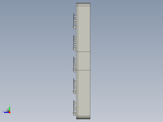 PCB线路板载板整体右视缩略图
