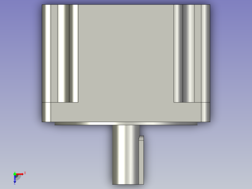 步进电机86CM120(雷赛)1俯视缩略图