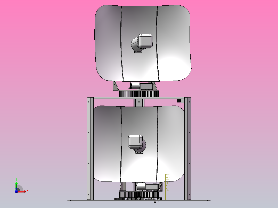 自组网v2前视图