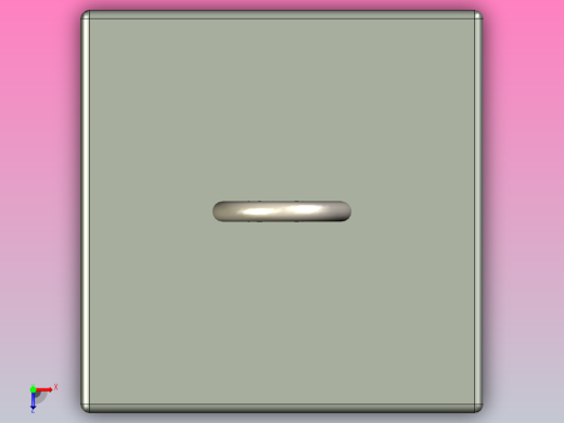 钓鱼坠，100克，纯铅，不锈钢环俯视缩略图