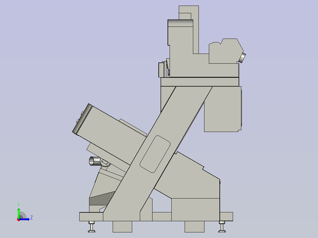 谷类谷物工业的光学分选在荞麦左视图