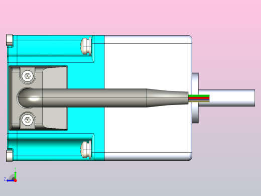 微型直流无刷减速电机60常规整机右视缩略图