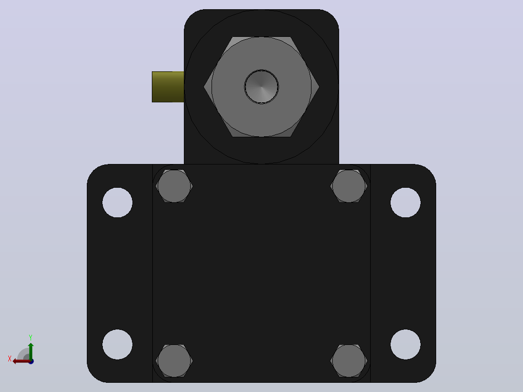 MPT-3T系列标准型[MPT-63-150-20-3T-M2-S1-90°]后视图