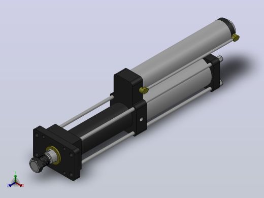 MPT-3T系列标准型[MPT-63-150-20-3T-M2-S1-90°]正等轴测缩略图