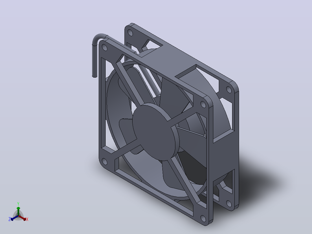 QA9225[QA9225HSL2]风机正等轴测图