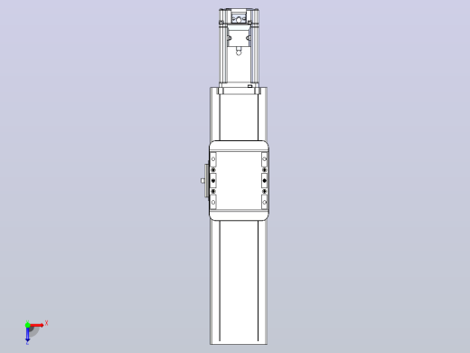 滚珠丝杠直线轴带导轨全封闭TPA-HCR-85D-1610C-L150-M-Y-P20-N3俯视缩略图