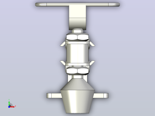 橡胶压头13系列垂直式快速夹钳[QC-13005-SS]前视缩略图
